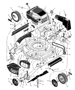 Part Location Diagram of 48X699 Murray Murray 20/6 HV